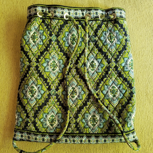 EUC Vera Bradley Cambridge Drawstring Backpack - Picture 2 of 8
